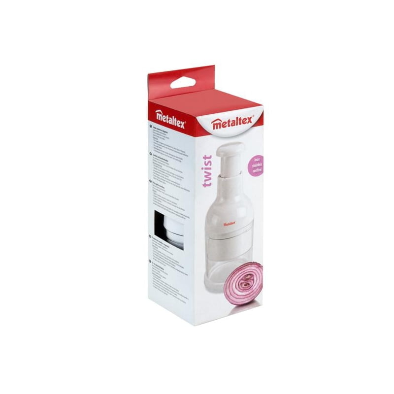 Picador de cebolla y vegetales manual TWIST de Metaltex - Ferreteria