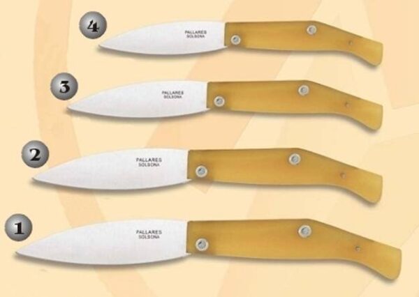 Navaja Pallarés Solsona In Acciaio Al Carbonio – Lama 7 Cm, Colori Assortiti