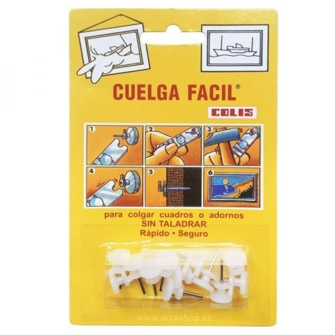 Colgador De Llaves De Pared - 6 Ganchos, Metal Negro, Con Tornillos Y Tacos, Diseño De Cocotero