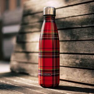 botella termo inox rojo