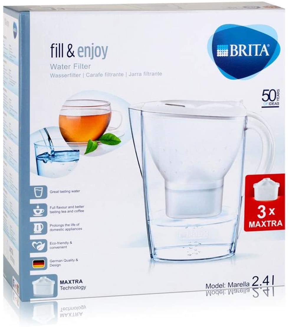 JARRA BRITA BLANCA + 1 FILTRO