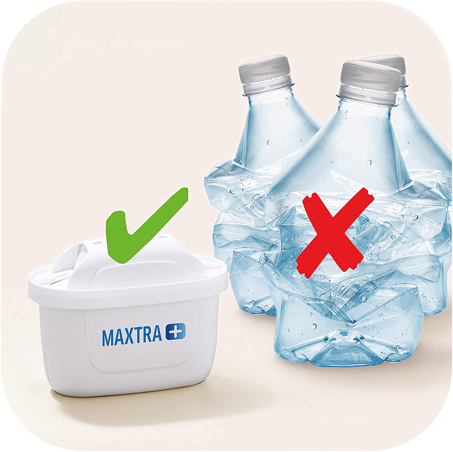 Brita MAXTRA+4 Cartucho Filtro Agua (Pack-4)