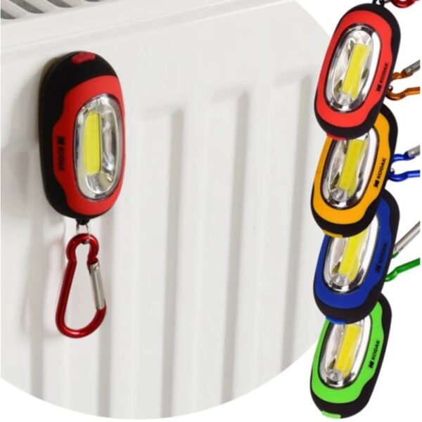 linterna led llavero pilas