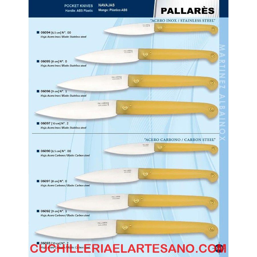 NAVAJAS PALLARES 🔪 PALLARES