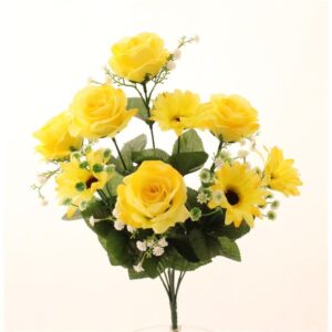 ramo rosa gerbera amarillo