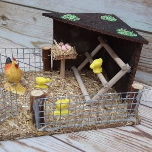 gallinero pesebre