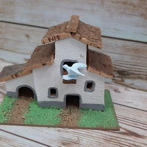 casa con paloma