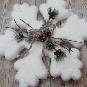 copo nieve navidad