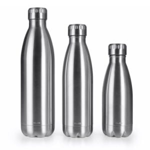 botella termo inox satin