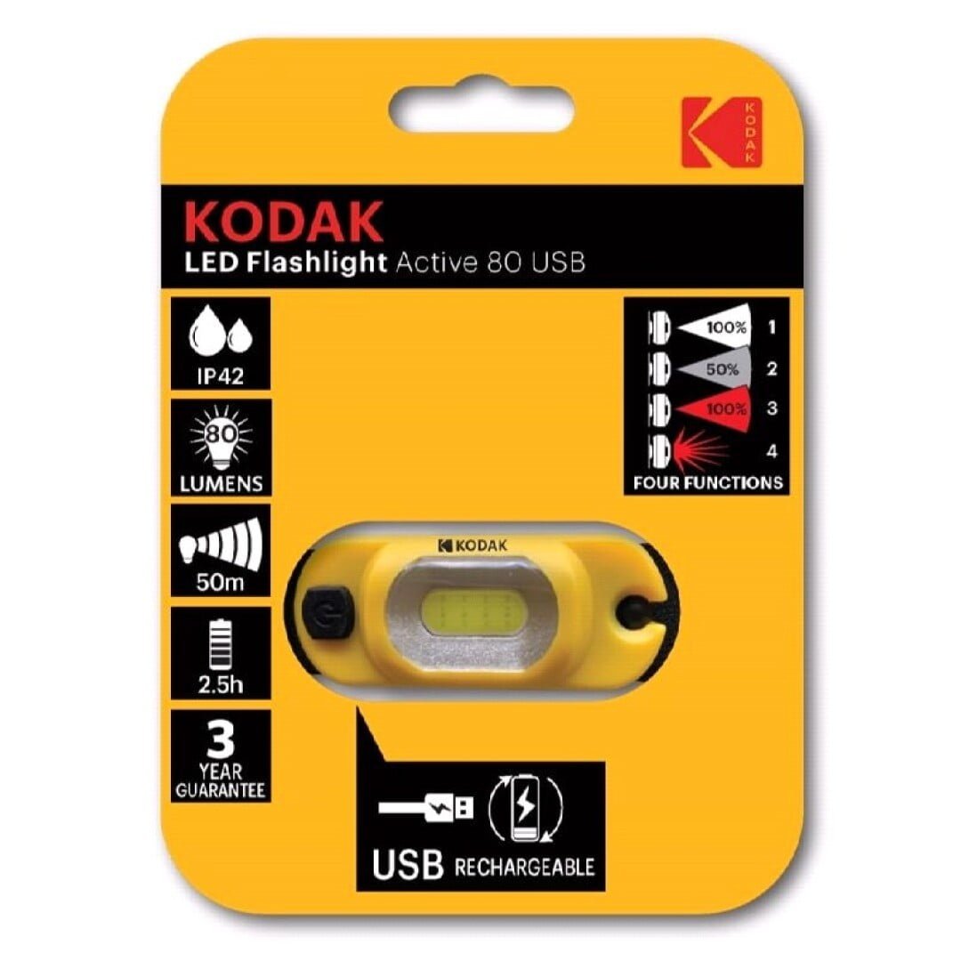 linterna-kodak-led-de-cabeza-active-80-usb-recargable-micro-usb-blister linterna led frontal usb