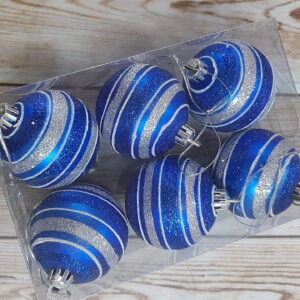 bolas navidad violeta