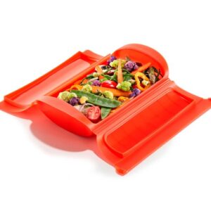estuche vapor rojo