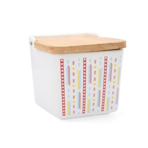 salero estampado étnico